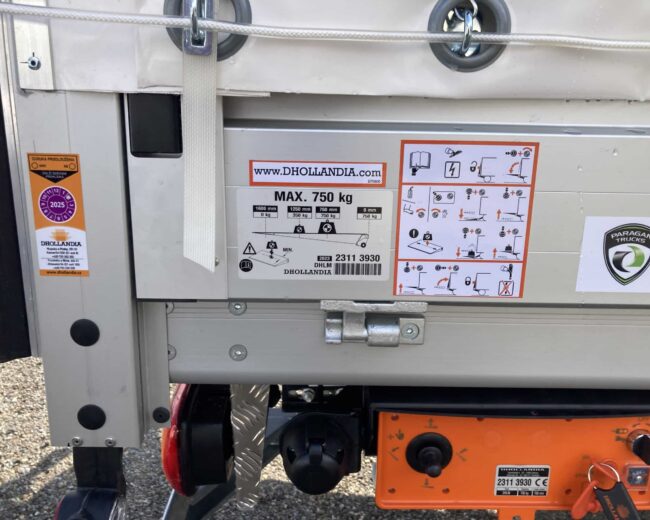 Peugeot boxer s hydraulickou plošinou